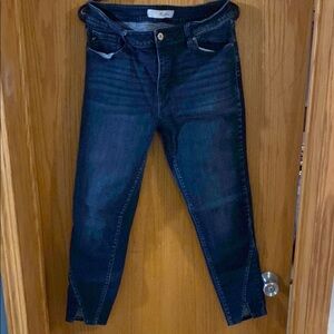 Women's Dark Blue Jeans